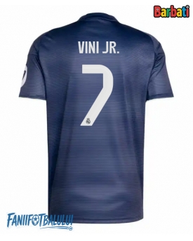 Real Madrid Vinicius Junior #7 Tricou Fotbal Replică 2025-26 Barbati Deplasare